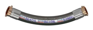 3" Black Coloured D3GG Hose - 10ft (3.05m) long - Gunmetal 3" BSPP Female Swivel both ends