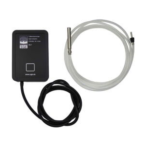 Electronic level indicator for heating oil or diesel tanks. Easy installation, 5-digit display, batt