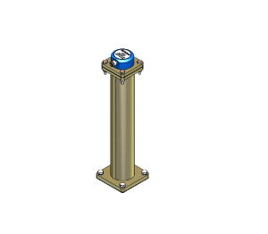 RIS-RISER-3F-MK2 (3in FLANGED GAUGE RISER ASSEMBLY)