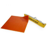 91cm x 91cm PU Drain Cover & Vinyl Holdall - 1 Each Per Pack