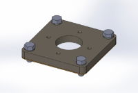 RIS-FLANGE4-2 (4in x 2in REDUCER FLANGE ASSEMBLY)