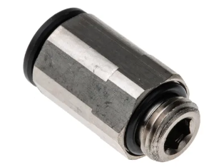 PUSH FIT AIR TUBE CONNECTOR ELBOW - M10 X 8MM PUSH FIT