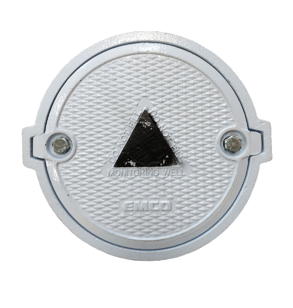 12" Monitoring Well Cast-Iron Manhole Cover Assembly (Emco)