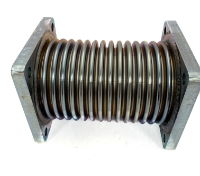 Flexible Connector - 4" x 4" SQ Flange ends - 200mm long