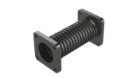 Flexible Connector - 2" x 2" SQ Flange ends - 160mm long